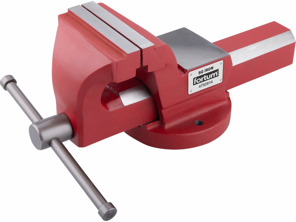 Pevný zverák s kovadlinou 150mm | Kvalitné upnutie materiálu