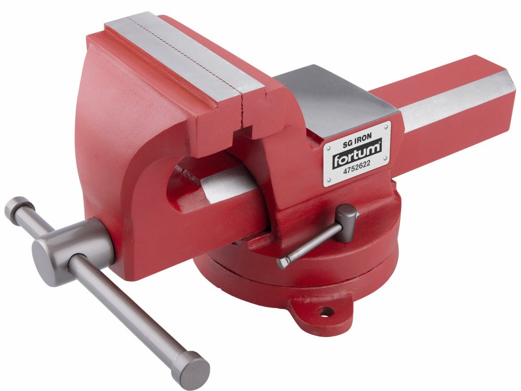 - 100mm Zverák SG Iron s otočnou základňou 