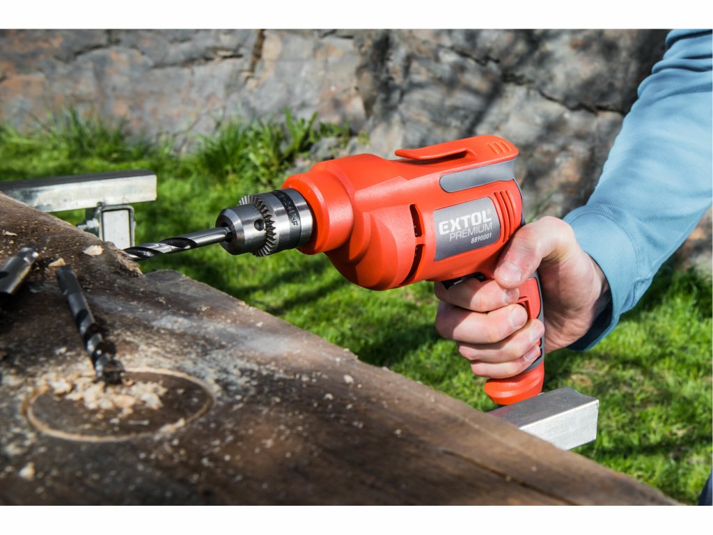 Vŕtačka Extol Premium 450W – kompaktný pomocník do dielne