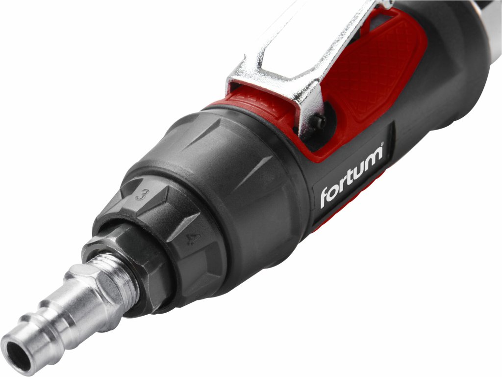 Predĺžená pneumatická priama brúska FORTUM na úzke miesta