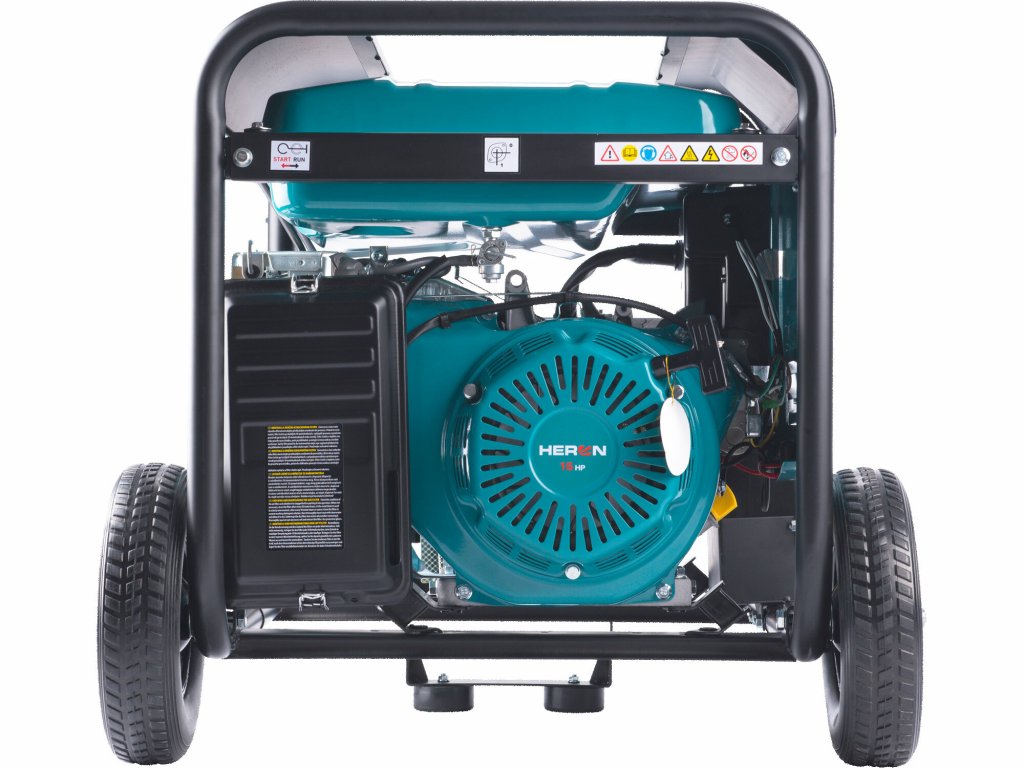 Elektrocentrála Heron 7kW s AVR reguláciou - pre stavbu a dielňu