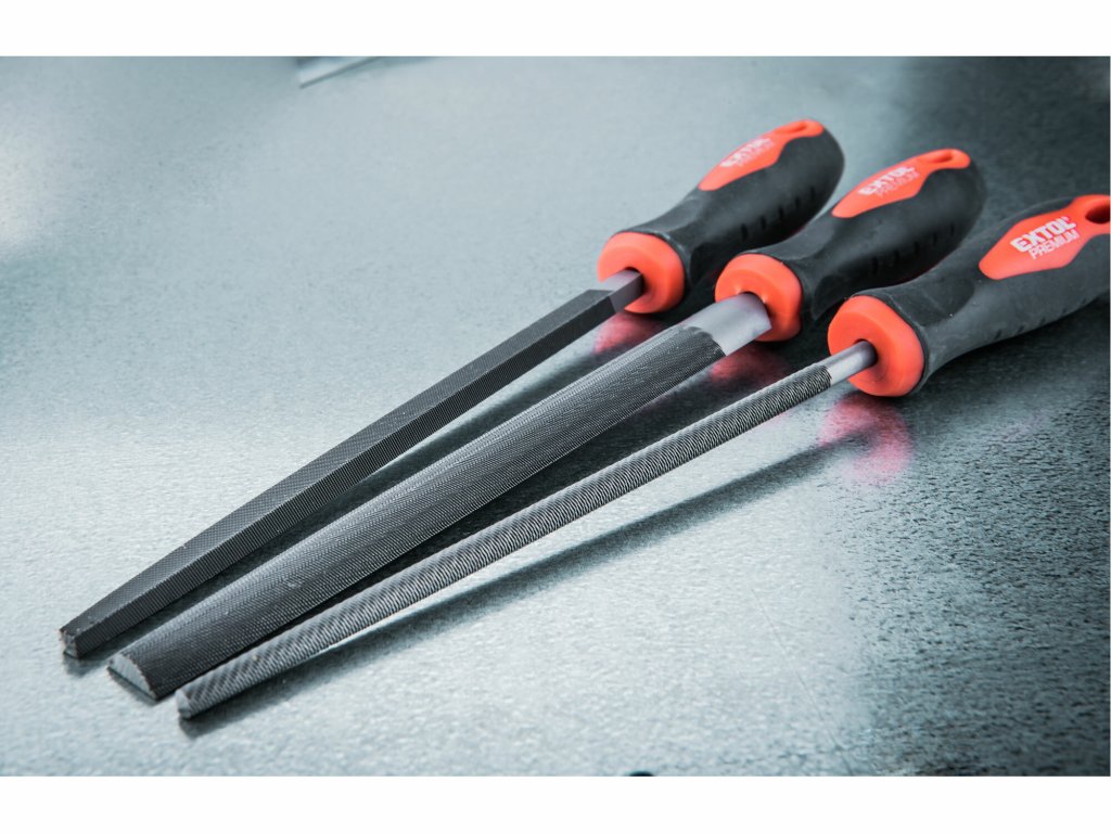 Pilníky 200mm sek 2 - kompletná výbava pre domácu dielňu