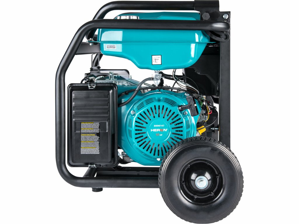 Benzínová elektrocentrála Heron 8,2kW pre stavbu a domácnosť
