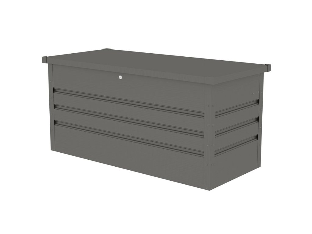 Kovový úložný box do záhrady - Bezúdržbové riešenie na ochranu náradia