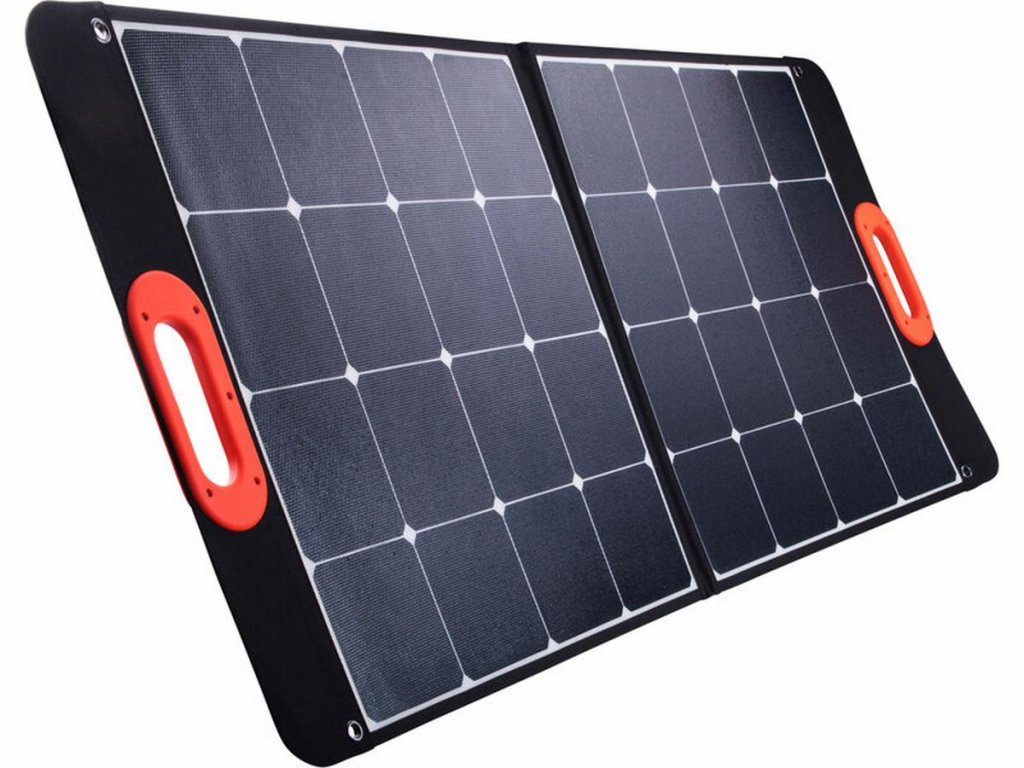 HERON skladací solárny panel 100W MC4 - kompatibilný s nabíjacími stanicami