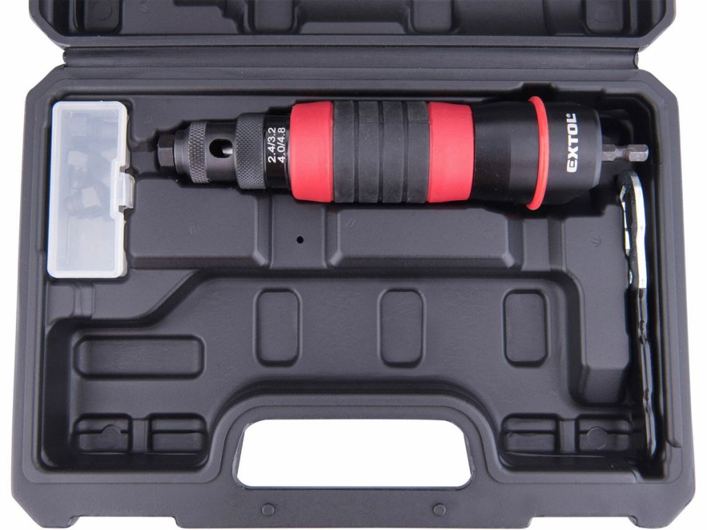 Nadstavec na nity 2,4–4,8 mm do akumulátorovej skrutkovačky EXTOL PREMIUM
