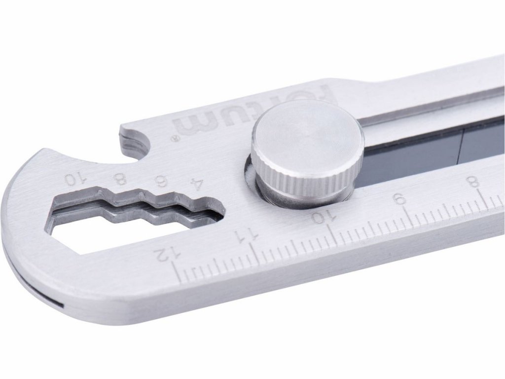 Nôž univerzálny olamovací 18mm antikoro s aretačnou skrutkou – praktický pomocník do dielne