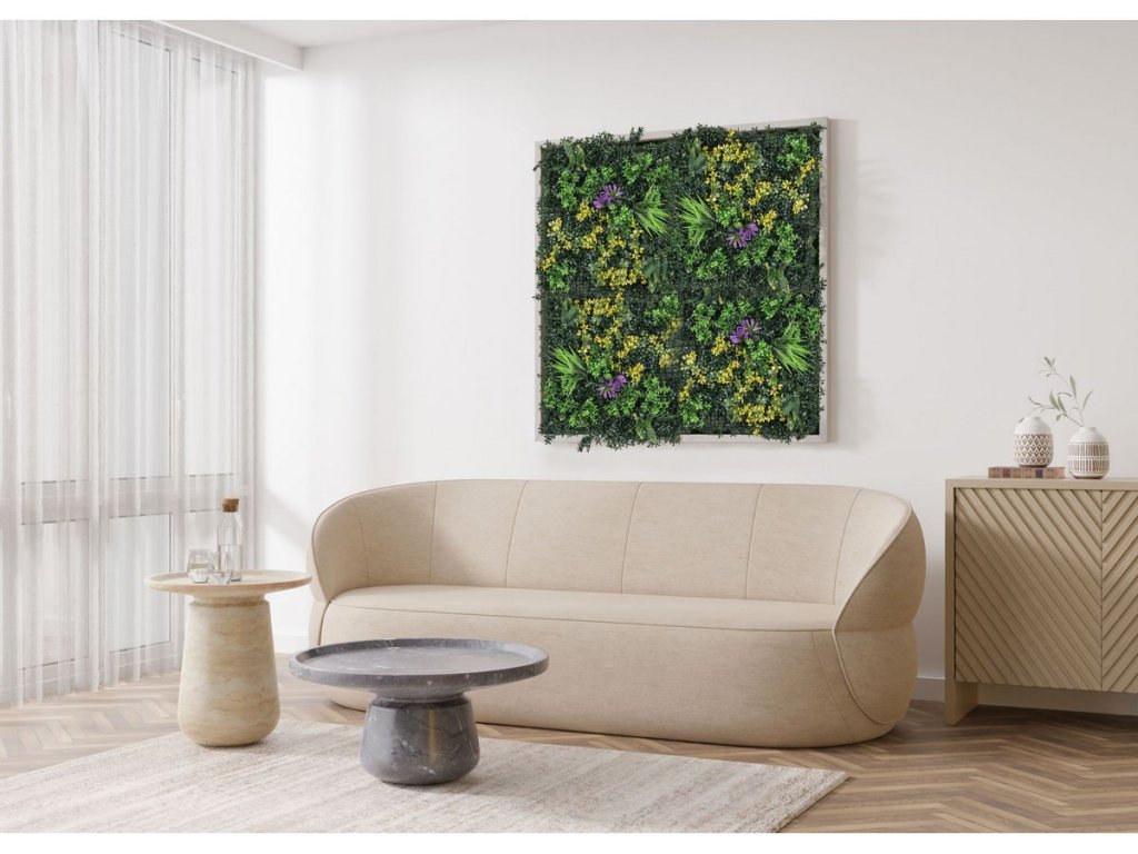 Zelený panel G21 Listo Herb 50x50 cm s luxusným 3D efektom