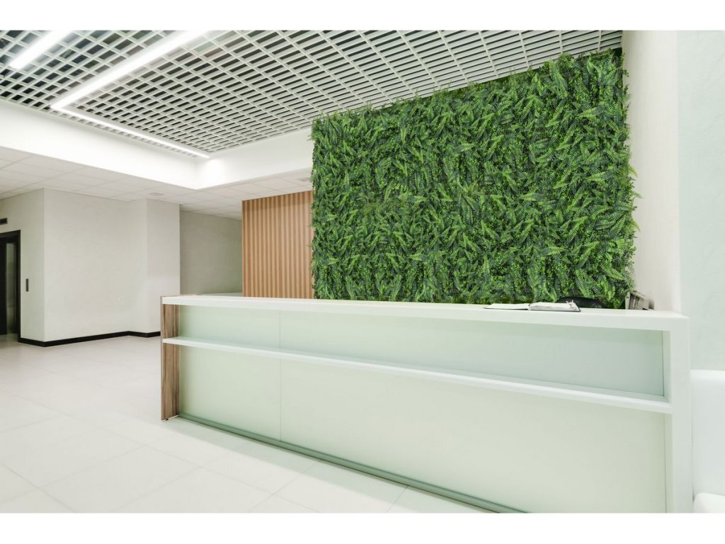 Zelený panel G21 Listo Ferns 50x50 cm s luxusným 3D efektom