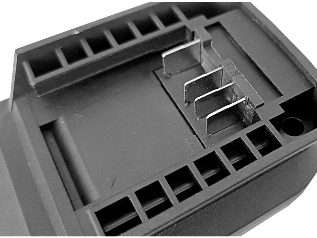 Prevodník batérie Share20V na uchytenie typu Makita pre Extol Craft