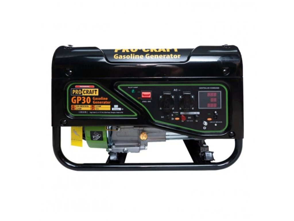 Benzínový generátor Procraft GP30 s ochranou AVR