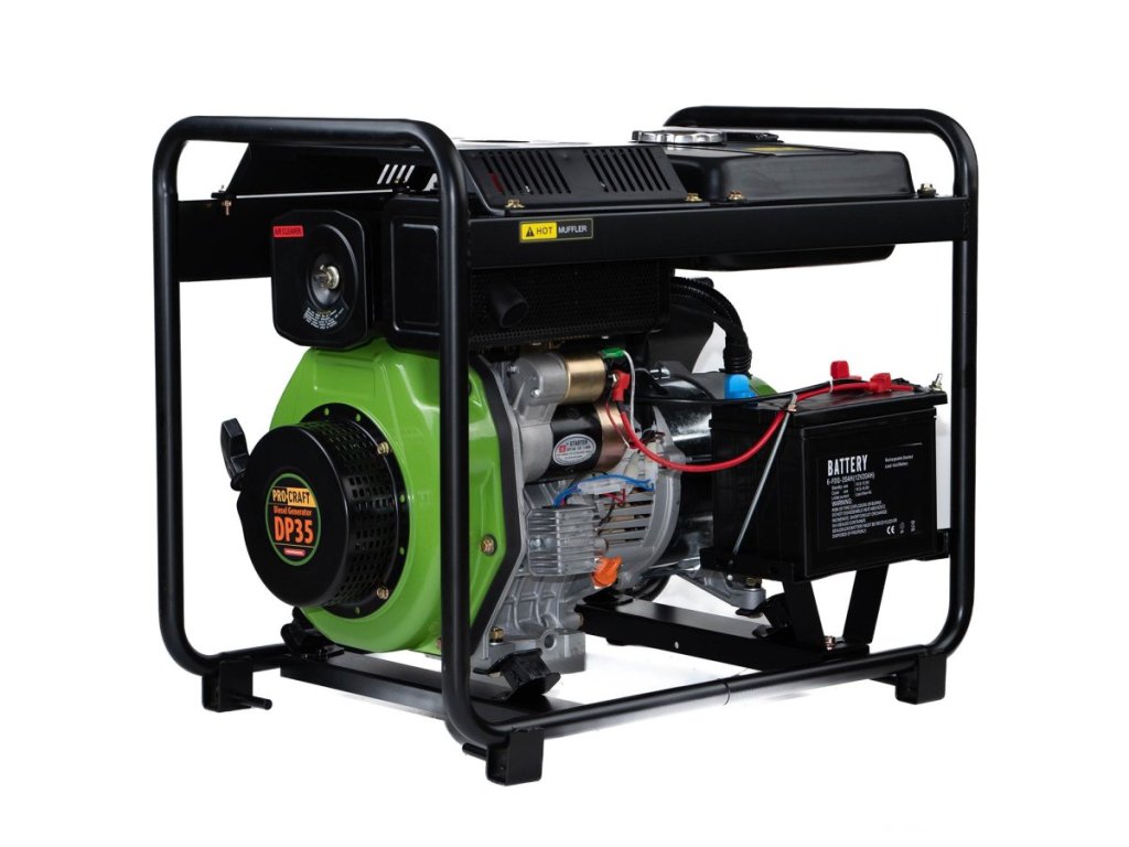 Dieselová elektrocentrála 3,3 kW s elektronickým štartom