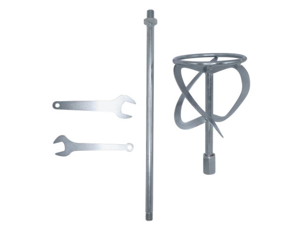 Elektrické miešadlo na maltu a sadru s reguláciou otáčok