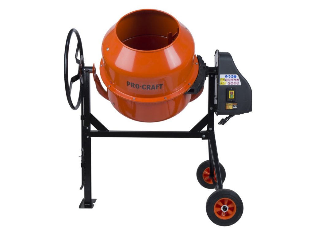 Miešačka na betón 180L Procraft PCM180 na maltu a fasády