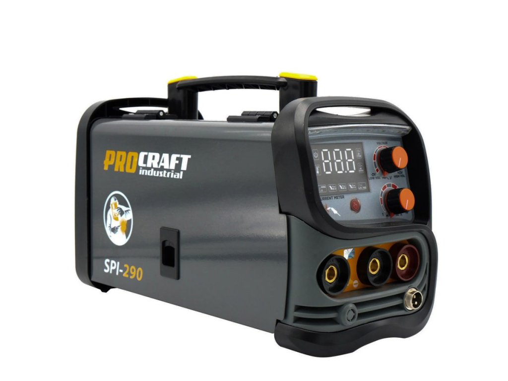 Multifunkčná zváračka Procraft SPI-290 s režimami MMA, TIG a FLUX