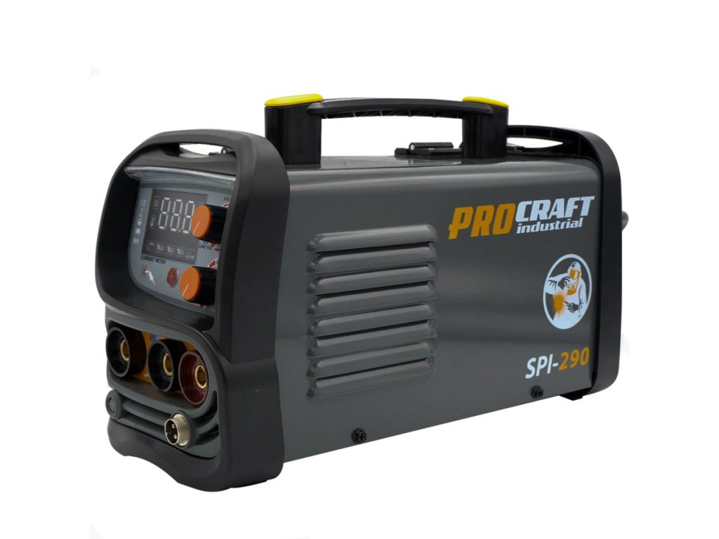 Kombinovaná invertorová zváračka Procraft SPI-290 pre zváranie bez plynu