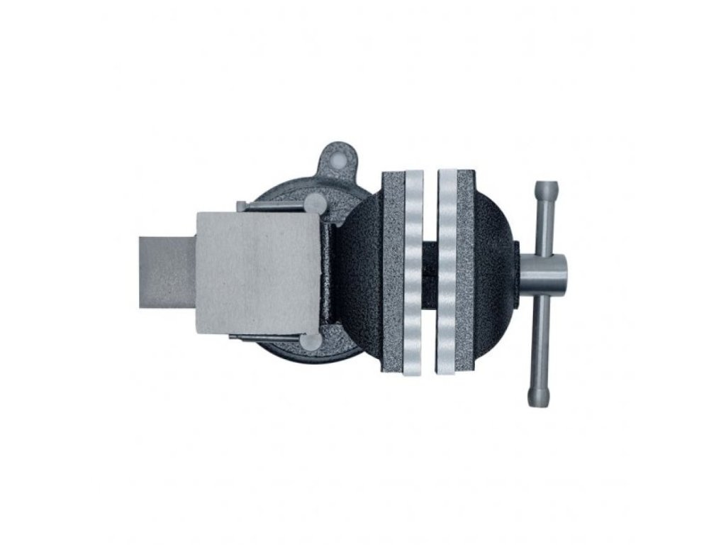 Liatinový zverák na vŕtanie a brúsenie s otočnou základňou