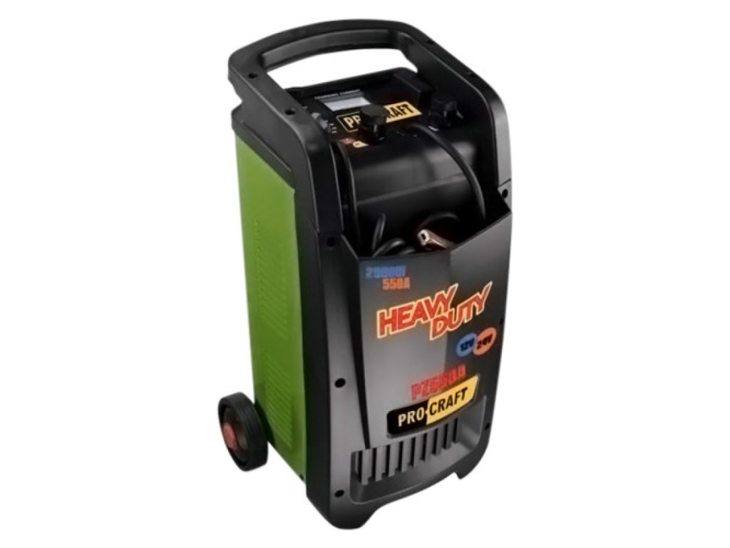 Autonabíjačka so štartom 280A Procraft PZ550A pre osobné a nákladné autá