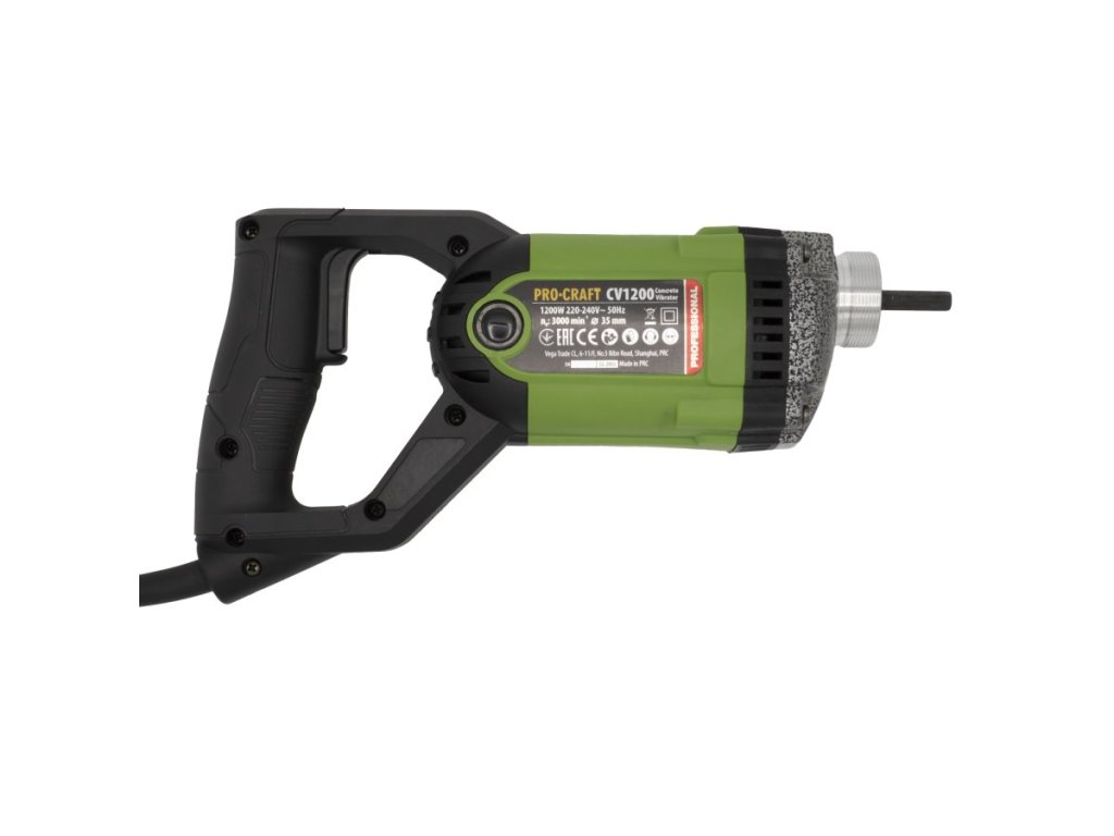 Vibračný zhutňovač betónu Procraft CV1200, 1200W, 35mm