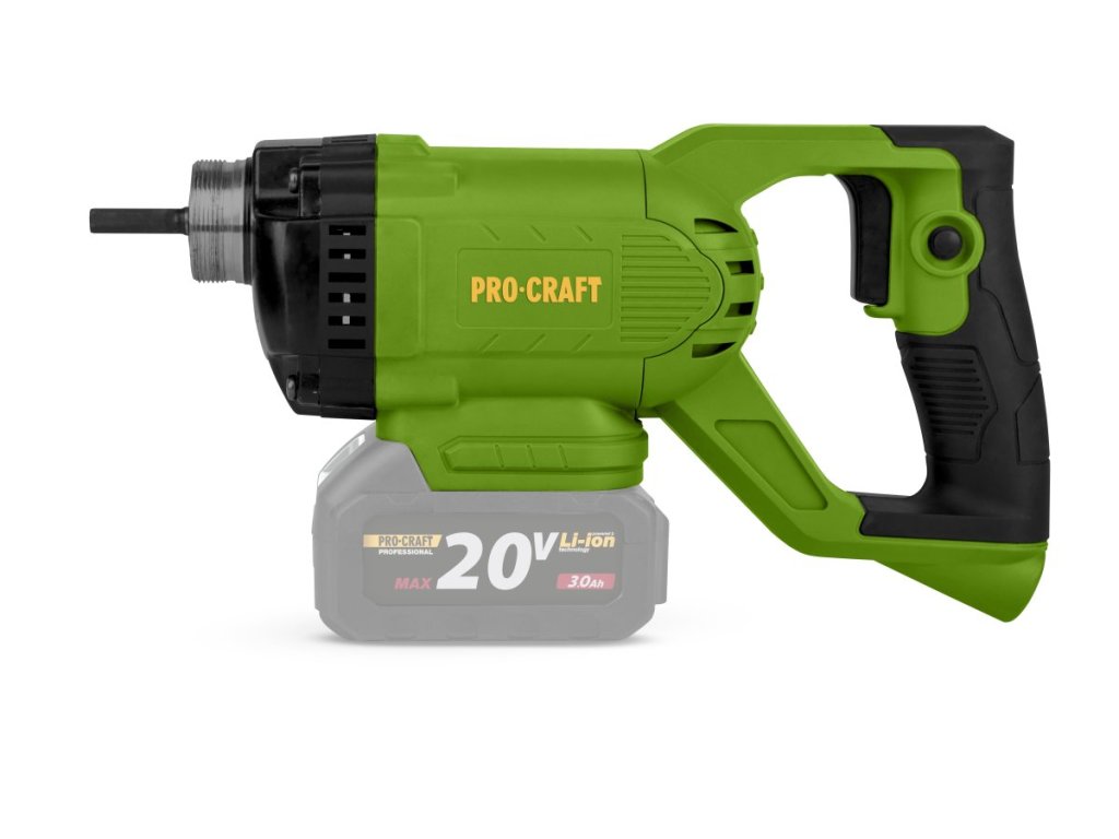 Aku zhutňovač betónu Procraft CV20bb pre dokonalé základy bez bublín
