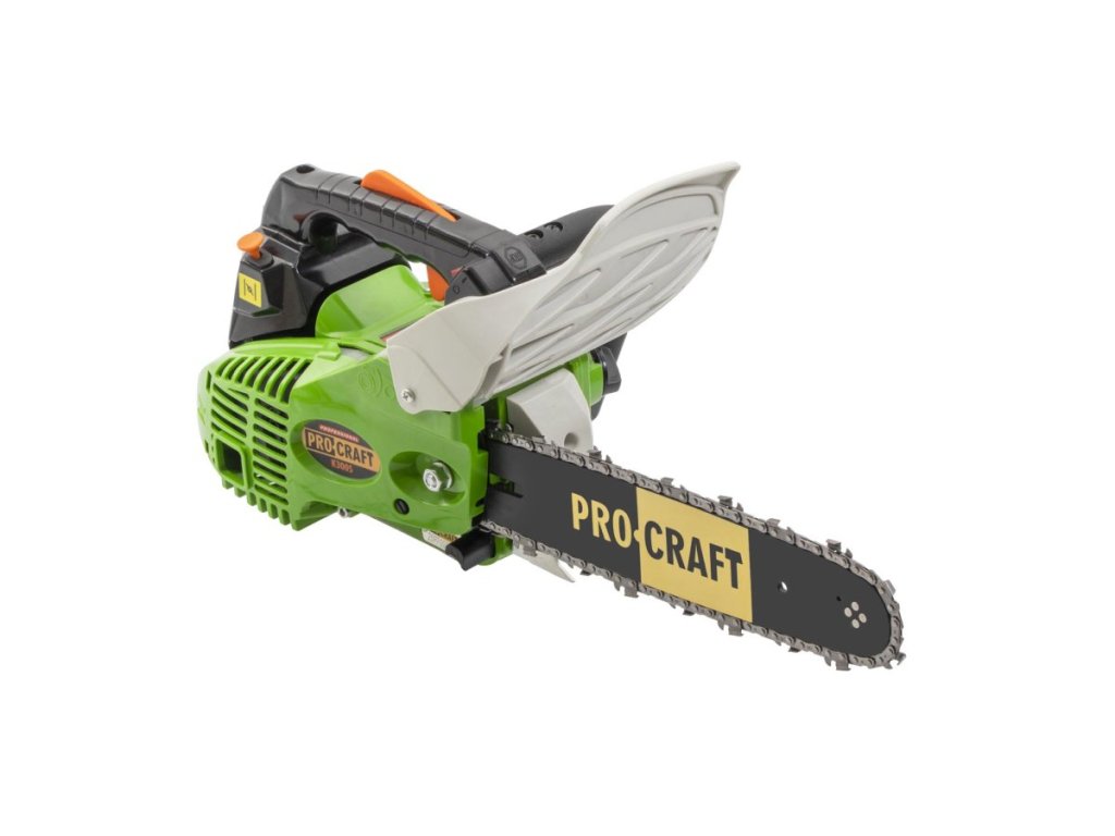 Jednoručná benzínová reťazová píla Procraft K300S do záhrady