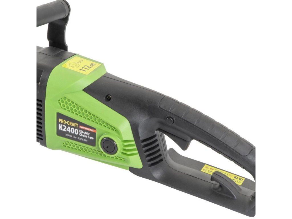 Výkonná elektrická reťazová píla Procraft K2400 na prerezávanie stromov