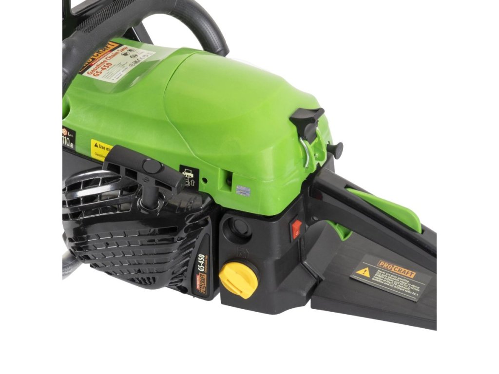 Benzínová reťazová píla Procraft GS-450 pre prácu v lese aj záhrade