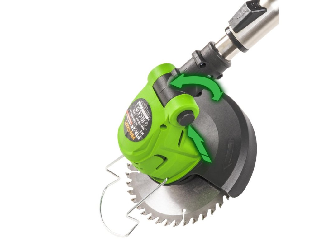 Aku vyžínač Procraft PTA24 s dvomi batériami a nožmi