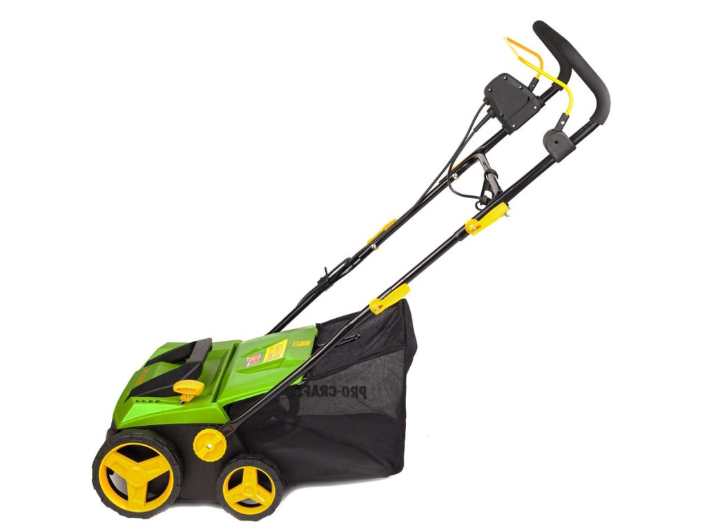 Elektrický vertikutátor Procraft PSC380 s 1800W motorom a 48l košom