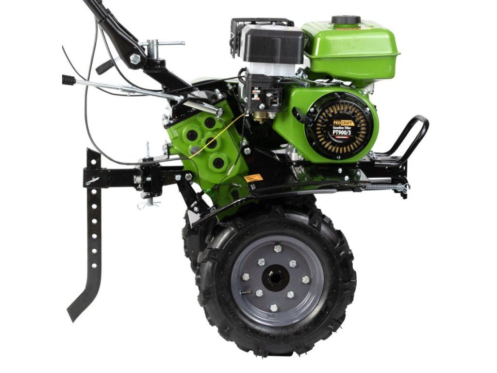 benzínový kultivátor PROCRAFT PT900/3 vybavený olejovým vzduchovým filtrom