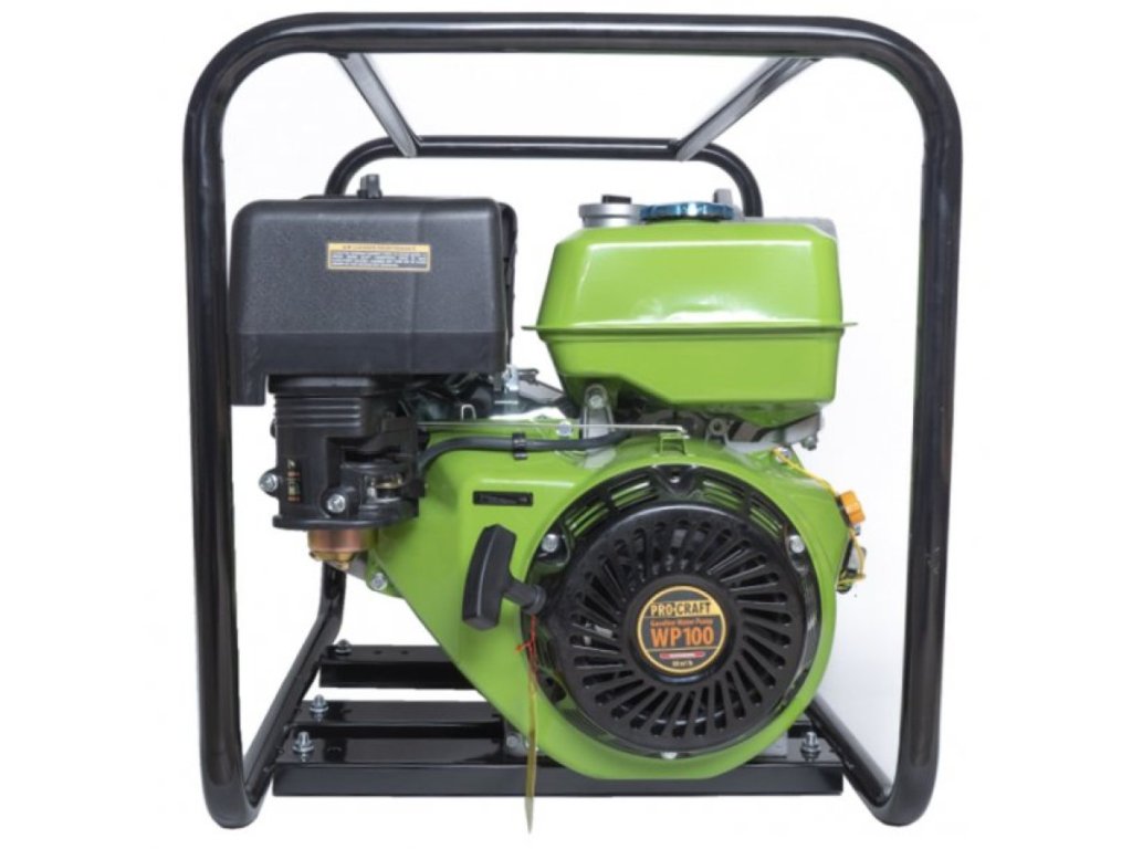 Vysokokapacitné benzínové vodné čerpadlo PROCRAFT WP100 s výkonom 80 m³/hod