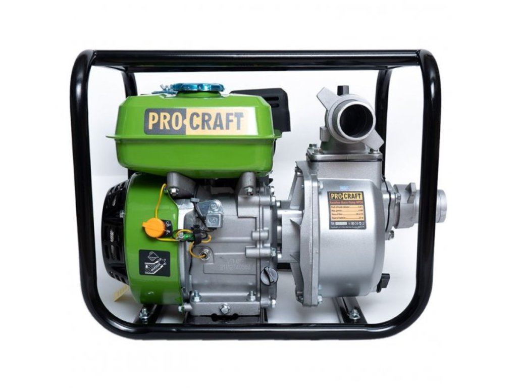 Benzínové vodné čerpadlo PROCRAFT WP30 pre rýchle odčerpávanie vody