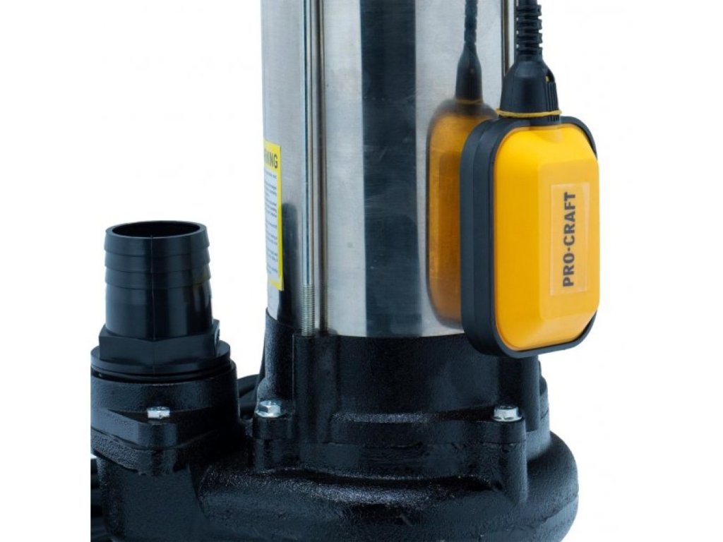 Kalové čerpadlo PROCRAFT PN21 s výtlakom 13 m a plavákom