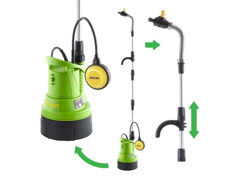 Čerpadlo do sudu Procraft PN30: Výkon 400 W a prietok 5200 l/h