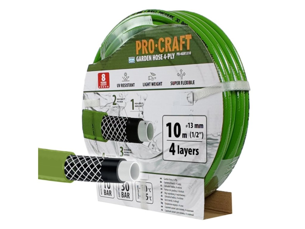 Zosilnená hadica na polievanie záhrady s vysokou pružnosťou