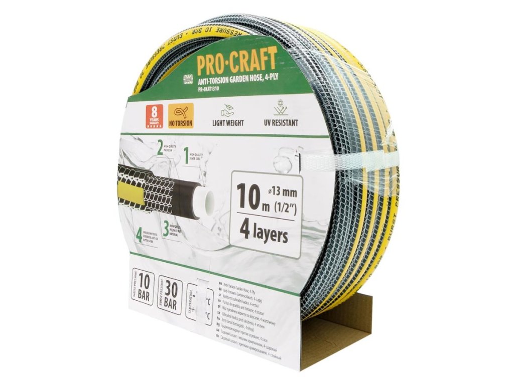 Pružná hadica na polievanie s vysokou odolnosťou voči zlomeniu