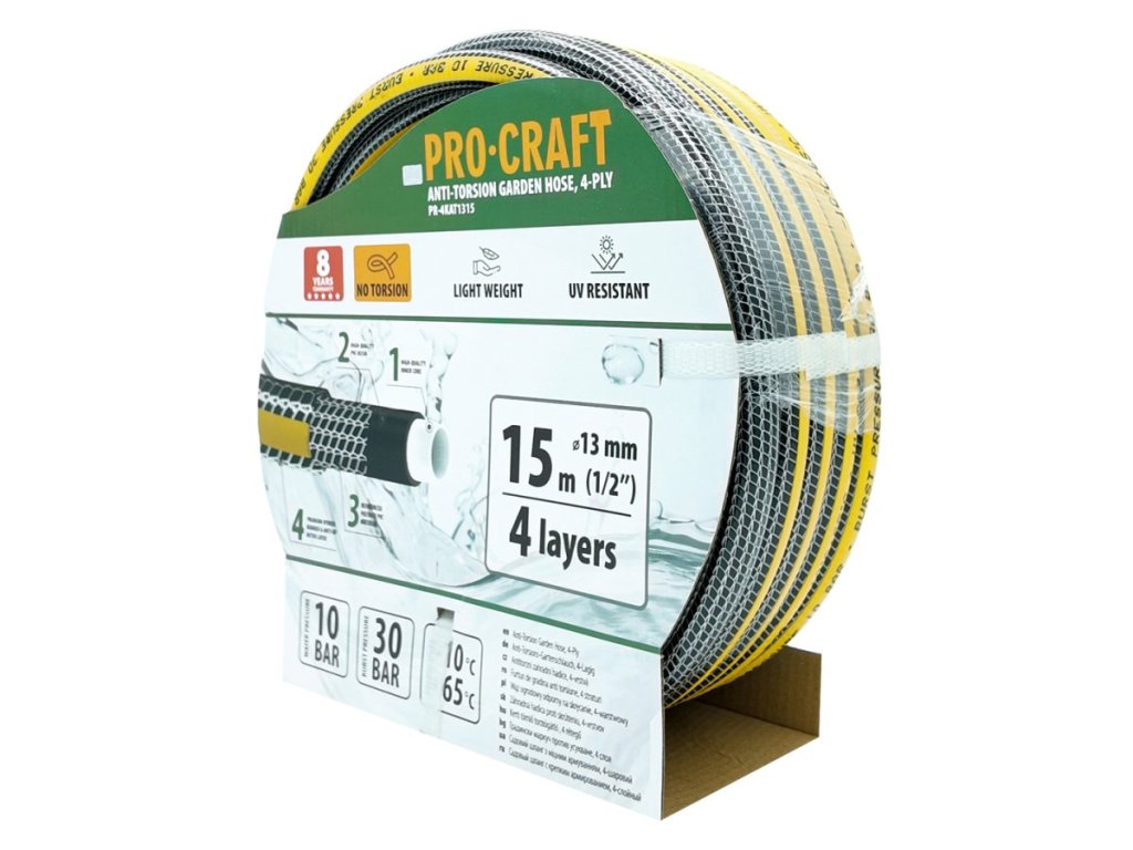 Pružná hadica na polievanie s vysokou odolnosťou voči zlomeniu