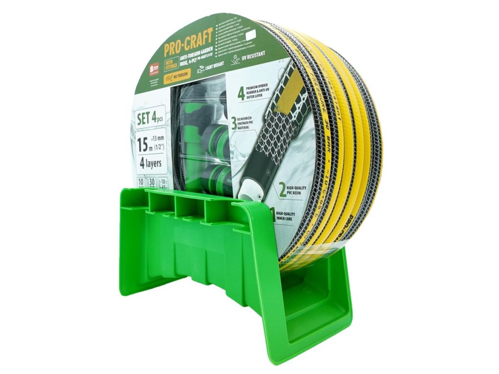 Pružná zavlažovacia hadica s ochranou proti UV žiareniu a mrazu