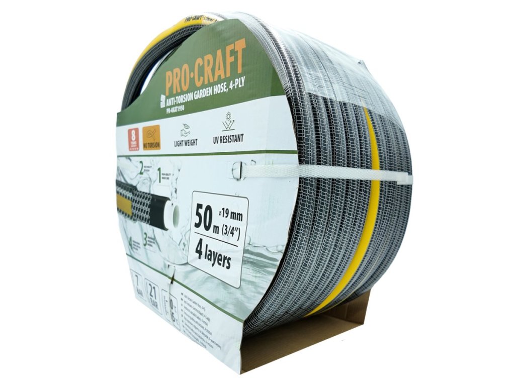 Flexibilná záhradná hadica Procraft PR-4KAT1950