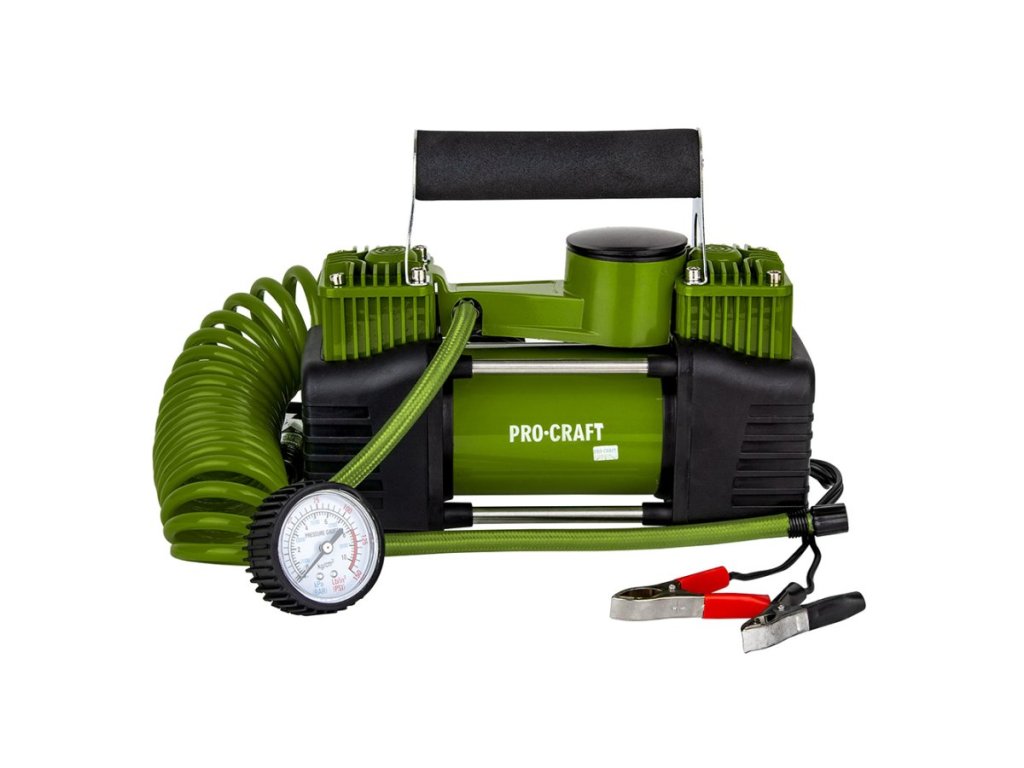 Autokompresor PROCRAFT LK400 pre rýchle hustenie pneumatík bez námahy