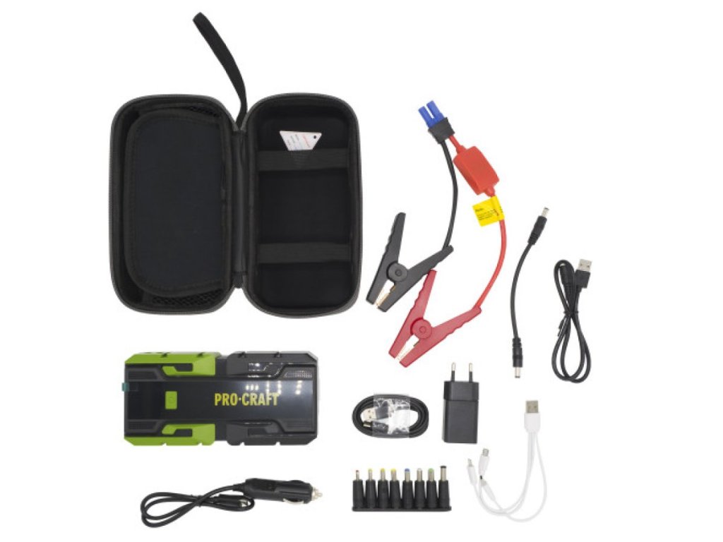 Kompaktný štartovací zdroj s kapacitou 10 000 mAh a USB-C