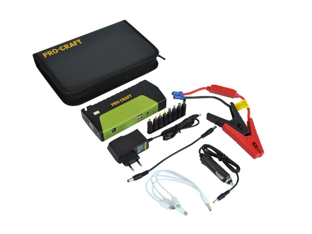 Štartovací zdroj Procraft JS-10 s kapacitou 10 000 mAh
