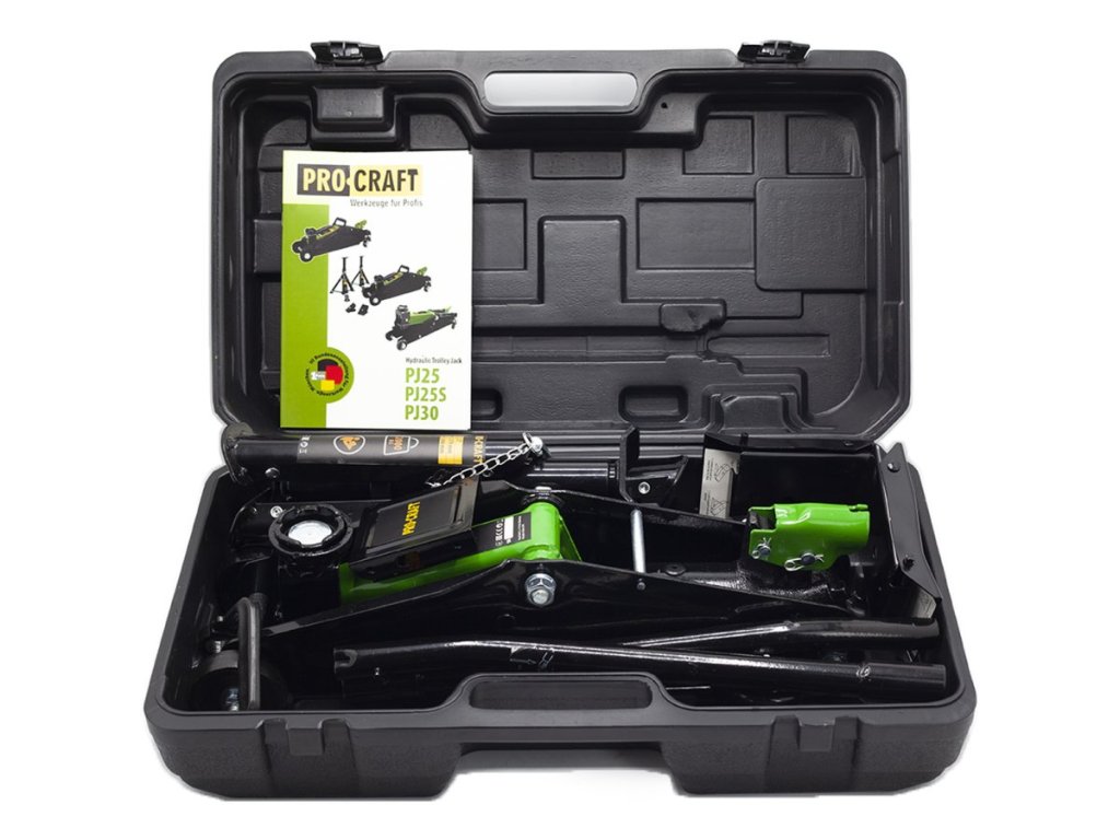 Hydraulický pojazdný zdvihák PROCRAFT PJ25S s nosnosťou 2 tony
