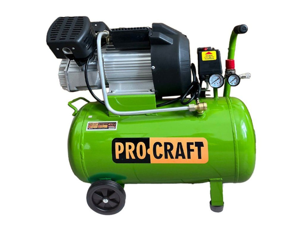 Kompresor Procraft AC52-2 pre stabilný výkon bez čakania