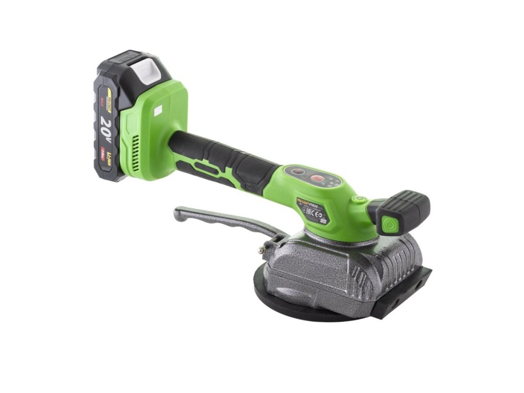 Aku vibračná prísavka a rezačka na dlažbu v ucelenom sete