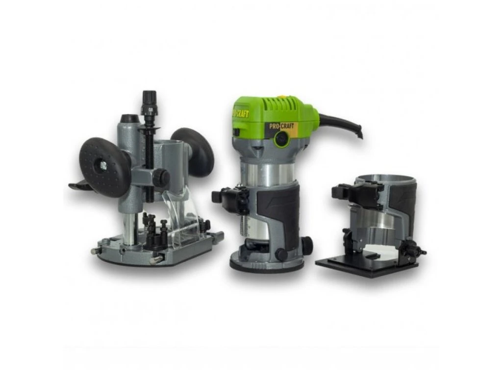 Kombinovaná horná frézka Procraft POB980 so sadou 3 základní