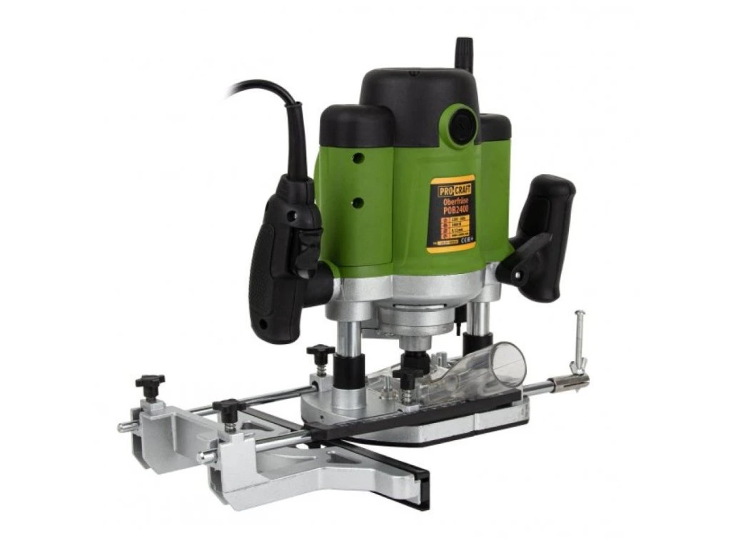 Frézovanie do dreva s hornou frézkou PROCRAFT POB2400