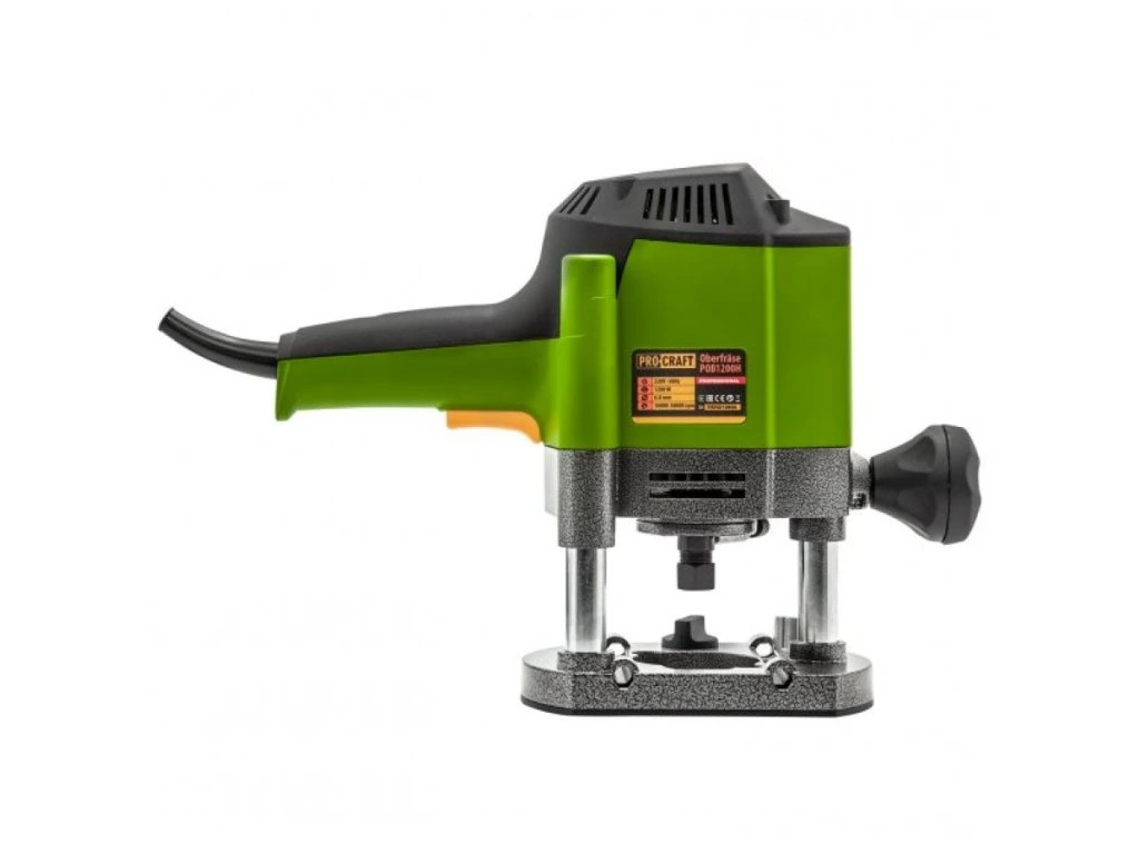 Výkonná horná frézka PROCRAFT POB1200H na drevo a profily