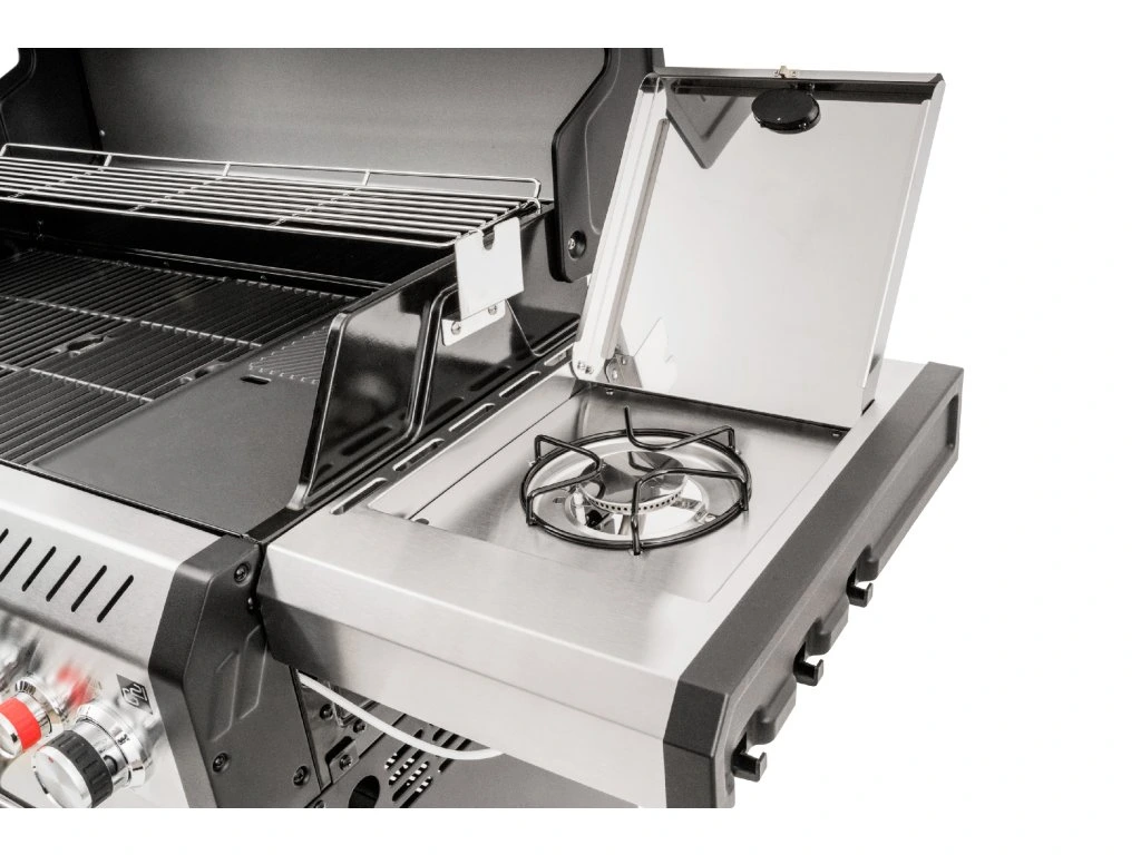 Plynový gril G21 Nebraska BBQ Premium line a výhody liatinových roštov