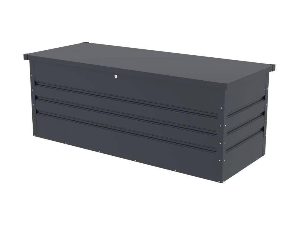 Kovový úložný box na náradie G21 Denver 560 l, 165 x 69 x 62 cm